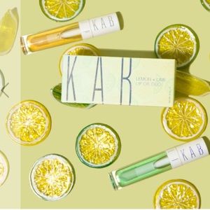 KAB - Lemon + Lime Lip Oil Duo - Cruelty Free Lip Oil